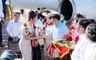Air link connects Quang Tri with Khanh Hoa, South-central region